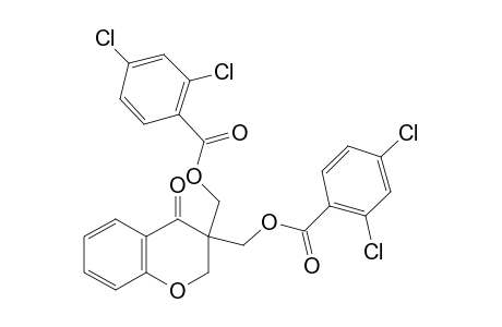 3,3-BIS(HYDROXYMETHYL)-2,3-DIHYDRO-4H-1-BENZOPYRAN-4-ONE, BIS(2,4-DICHLOROBENZOATE)