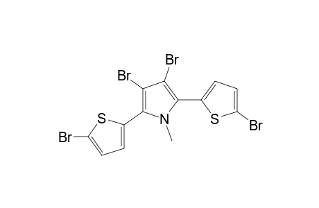 N-Methyl-2,5-bis(5-bromo-2-thienyl)-3,4-dibromopyrrole