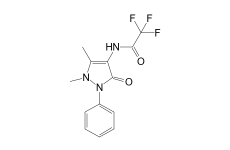 N-(1,5-Dimethyl-3-oxo-2-phenyl-2,3-dihydro-1H-pyrazol-4-yl)-2,2,2-trifluoroacetamide