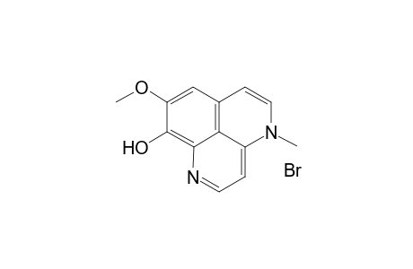 4-Methyl-8-methoxy-9-hydroxy-4H-benzo[de][1,6]naphthridine hydrobromide