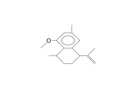 (1R,4S)-4-Isopropenyl-8-methoxy-1,6-dimethyl-1,2,3,4-tetrahydronaphthalene