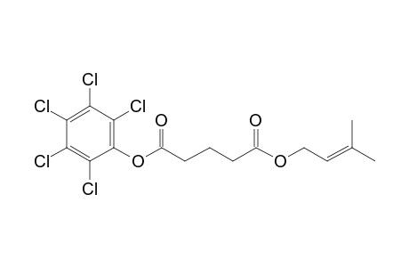 Glutaric acid, 3-methylbut-2-en-1-yl pentachlorophenyl ester