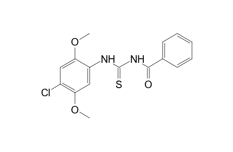1-benzoyl-3-(4-chloro-2,5-dimethoxyphenyl)-2-thiourea