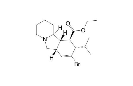 ethyl (6aR,9S,10R,10aS,10bS)-8-bromo-9-propan-2-yl-1,2,3,4,6,6a,9,10,10a,10b-decahydropyrido[1,2-b]isoindole-10-carboxylate