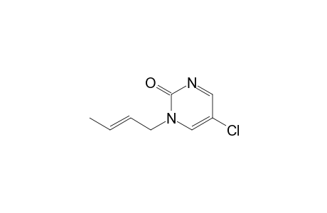 (E)-5-Chloro-1-(2'-butenyl)-2(1H)-pyrimidinone