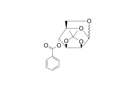 4-Benzoyl-2,3-acetone-D-mannosan