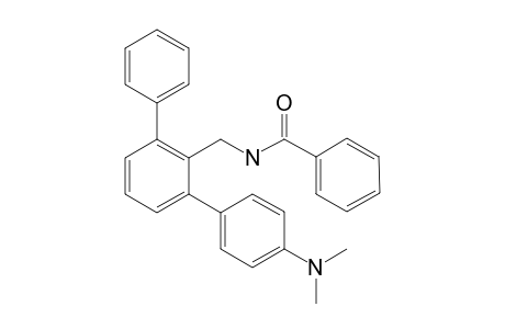 1-Benzoylamidomethyl-6-(4-dimethylaminophenyl)-2-phenylbenzene