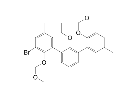 1,1':3',1''-Terphenyl, 3-bromo-2'-ethoxy-2,2''-bis(methoxymethoxy)-5,5',5''-trimethyl-