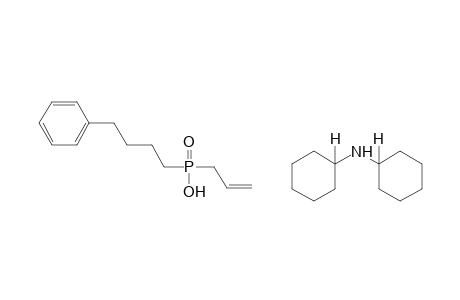 allyl(4-phenylbutyl)phosphinic acid, compound with dicyclohexylamine(1:1)
