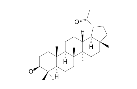3.beta.-Hydroxy-30-norlupan-20-one