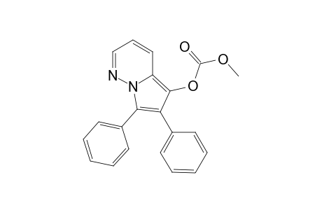 Carbonic acid (6,7-diphenyl-5-pyrrolo[1,2-b]pyridazinyl) methyl ester