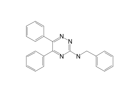 3-Benzylamino-5,6-diphenyl-1,2,4-triazine