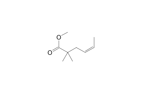 (Z)-Methyl 2,2-dimethylhex-4-enoate