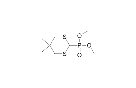 2-(Dimethoxyphosphoryl)-5,5-dimethyl-1,3-dithiane