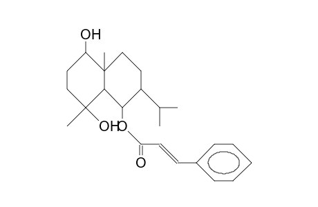 6b-Cinnamoyloxy-1b,4a-dihydroxy-eudesmane