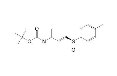 (E,3S,rs)-Tert-butyl-1-(p-tolylsulfinyl)but-1-en-3-ylcarbamate