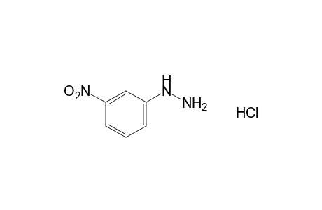 (m-nitrophenyl)hydrazine, hydrochloride