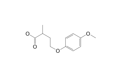 4-(4-Methoxyphenoxy)-2-methyl-butanoic acid