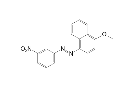 1-methoxy-4-[(m-nitrophenyl)azo]naphthalene