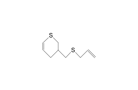 2H-Thiopyran, 3,4-dihydro-3-[(2-propenylthio)methyl]-