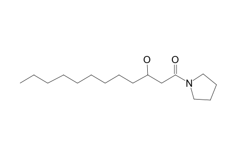 3-Hydroxy-dodecanoic acid, pyrrolidide