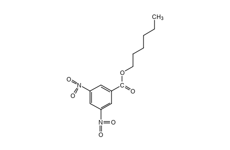3,5-dinitrobenzoic acid, hexyl ester
