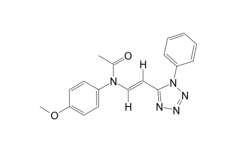 trans-N-[2-(1-phenyl-1H-tetrazol-5-yl)vinyl]-p-acetanisidide