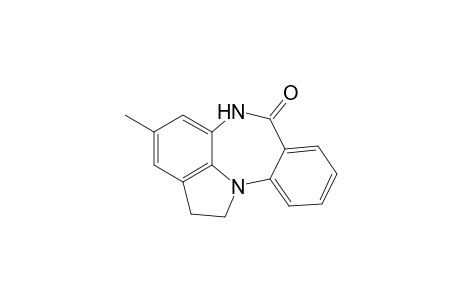 Indolo[1,7-ab][1,4]benzodiazepin-7(6H)-one, 1,2-dihydro-4-methyl-