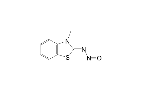 (nz)-N-(3-Methyl-1,3-benzothiazol-2-ylidene)nitrous amide