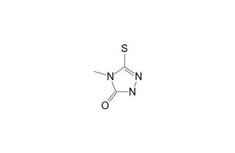 1,2,4-Triazolidin-3-one, 4-methyl-5-thioxo-