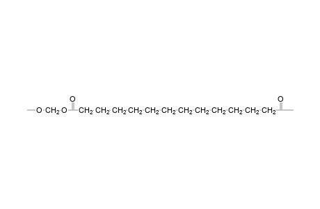 Poly(oxymethyleneoxy dodecanedicarbonyl)