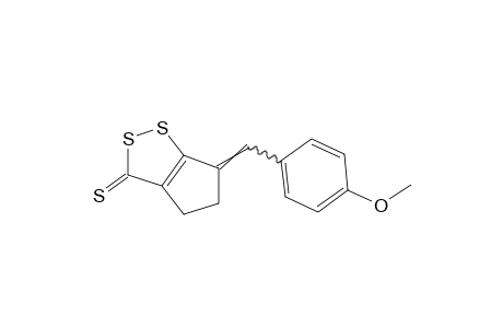 5,6-DIHYDRO-6-(p-METHOXYBENZYLIDENE)CYCLOPENTA-1,2-DITHIOLE-3(4H)-THIONE