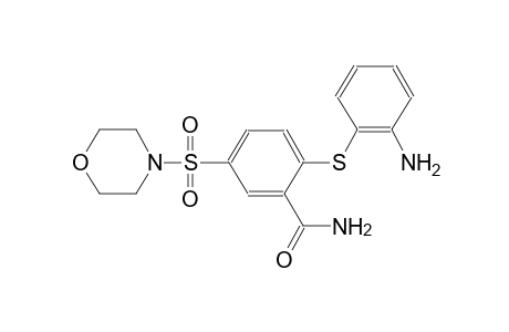 benzamide, 2-[(2-aminophenyl)thio]-5-(4-morpholinylsulfonyl)-