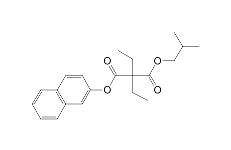 Diethylmalonic acid, isobutyl 2-naphthyl ester