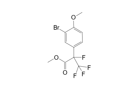 Methyl 2-(3-bromo-4-methoxyphenyl)-2,3,3,3-tetrafluoropropanoate