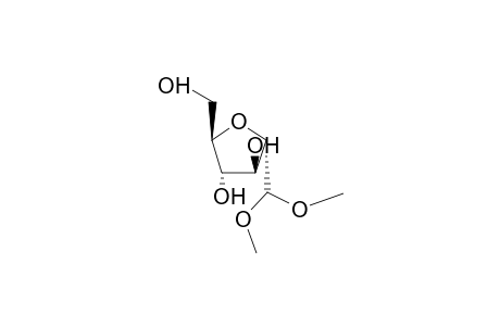 2,5-Anhydro-d-mannofuranose-1,1-dimethylacetale