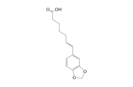 7-(3',4'-Methylenedioxyphenyl)-6-E-heptenoic acid