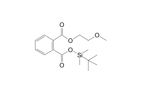 Monomethoxyethyl phthalate, tbdms derivative