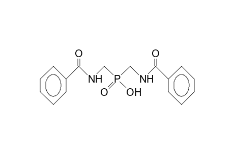 Phosphinic acid, bis[(benzoylamino)methyl]-