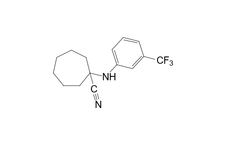 1-(alpha,alpha,alpha-TRIFLUORO-m-TOLUIDINO)CYCLOHEPTANECARBONITRILE