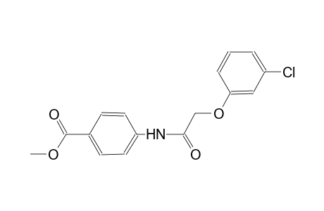 Methyl 4-{[(3-chlorophenoxy)acetyl]amino}benzoate