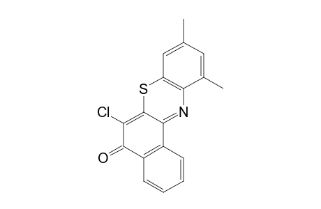 6-chloro-9,11-dimethyl-5H-benzo[a]phenothiazin-5-one