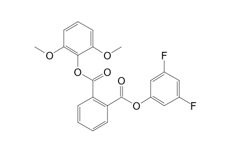 Phthalic acid, 3,5-difluorophenyl 2,6-dimethoxyphenyl ester