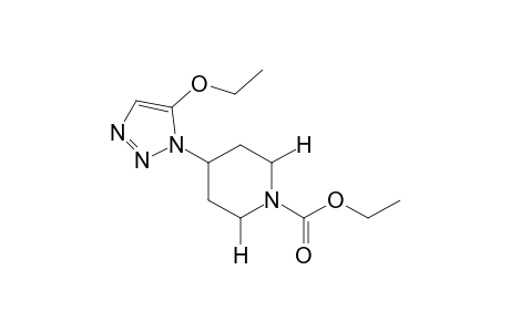 4-(5-ethoxy-1H-1,2,3-triazol-1-yl)-1-piperidinecarboxylic acid, ethyl ester