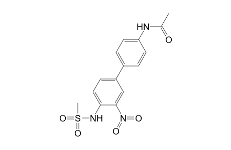 N-(4'-Methanesulfonamido-3'-nitro-4-biphenylyl)acetamide