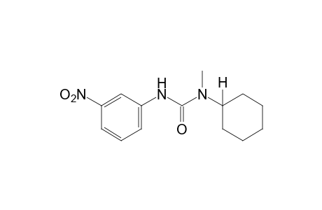 1-cyclohexyl-1-methyl-3-(m-nitrophenyl)urea