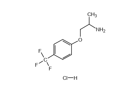1-METHYL-2-[(alpha,alpha,alpha-TRIFLUORO-p-TOLYL)OXY]ETHYLAMINE, HYDROCHLORIDE