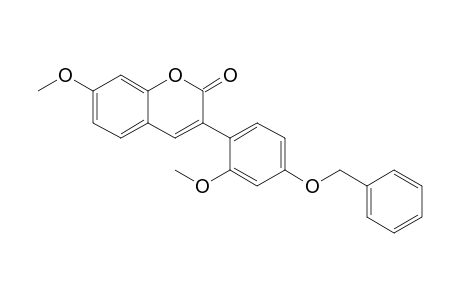 3-(4-Benzoxy-2-methoxy-phenyl)-7-methoxy-coumarin