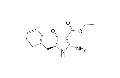2-AMINO-3-ETHOXYCARBONYL-5-BENZYLPYRROLIN-4-ONE