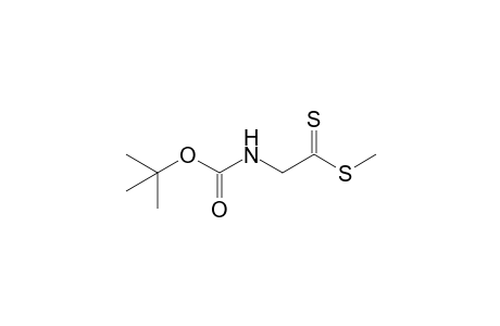 2-(tert-butoxycarbonylamino)ethanedithioic acid methyl ester